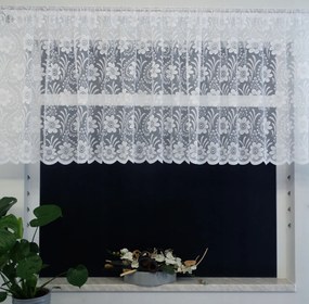Mg Függöny jacquard 25920 Fehér 150x115cm alagúttal M
