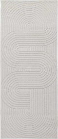 vidaXL Területszőnyegek PALMERAS Krém 200 x 80 cm Poliészter