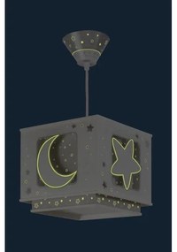 Dalber 63232E - Gyerek csillár MOON LIGHT 1xE27/60W/230V