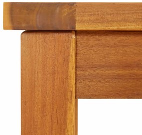 tömör akácfa kerti pad 150 x 35 x 45 cm