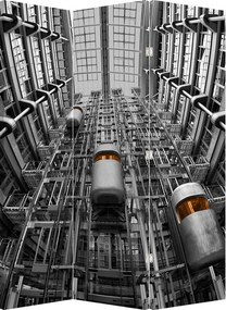 Paraván - Lift az épületben (126x170 cm)