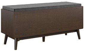 Brittany barna cipőtartó paddal - Novogratz