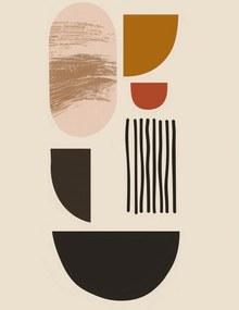 Poszter 50x65cm Textúra és pasztell