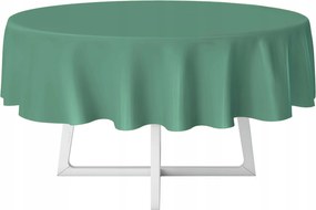 Cerata Zöld Menta Abrosz Sima, Minta Nélküli Kerek Vastag Kör 120