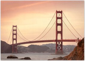 Poszterek 70x50 Golden Gate