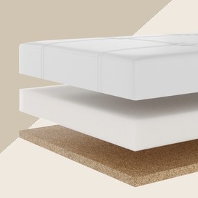 Deuba Tároló pad csuklós fedéllel 80x38x38 cm - fehér