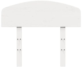 fehér tömör fenyőfa fejtámla 75 cm