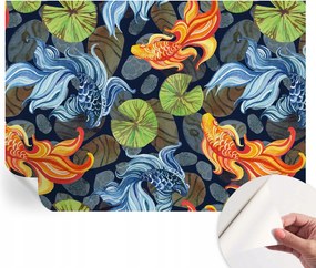 Fotótapéta Fali tapéta Hálószobába és Nappaliba Hal minták 208x146 cm