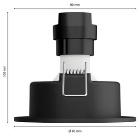 Philips - KÉSZLET 3xLED RGBW Dimmelhető függesztett mennyezeti lámpa Hue CENTURA 1xGU10/4,2W/230V
