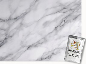 Fotótapéta Márvány Fehér Szürke Hálószoba Nappali Tapéta Flizelina 400x280