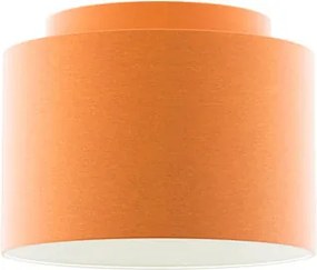 RENDL DOUBLE 40/30 lámpabúra Chintz narancssárga/fehér PVC max. 23W