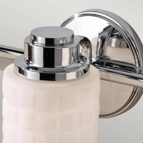 Feiss glamour klasszikus tükör világítás wadsworth fehér króm elsfewadsworth3bath IP44