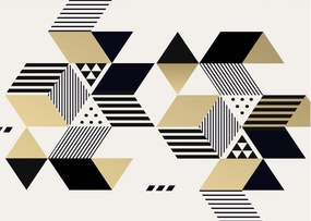 Üveg kép - Geometriai formák N⁰1 (70x50 cm)