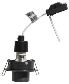 6 darabos süllyesztett spotlámpa készlet fegyverszürke GU10 35mm kerek dönthető - Installa