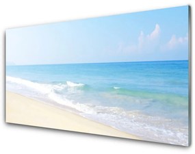 Üvegkép Strand, tenger, táj 100x50 cm 2 fogas