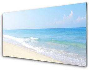 Üvegkép Strand, tenger, táj 100x50 cm