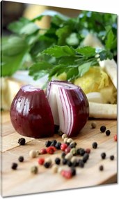 Vászonkép 70x100 Természetes fűszerek