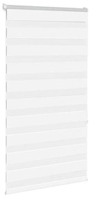 zebrafüggönnyel fehér szövetszélesség 75,9 cm poliészter