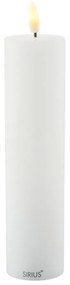 LED gyertya (magasság 20 cm) Sille Rechargeable – Sirius