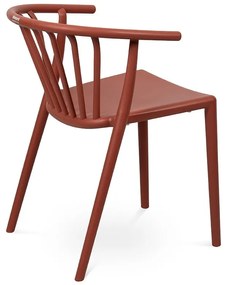 Barna műanyag kerti szék Capri – Bonami Essentials