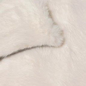 Krémszínű mikroplüss takaró 180x220 cm Mounty – douceur d'intérieur