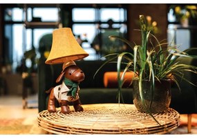 Happy Lamps - SPIKE LED gyerek asztali lámpa 5,4W/230V vadászkutya