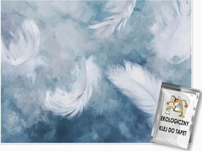 Fotótapéta Toll Absztrakt Kék Falra Hálószoba Nappali 300x210