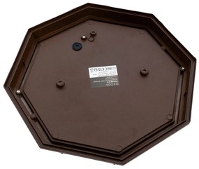 Rusztikus mennyezeti lámpa rozsdabarna 26,5 IP44 - Bri