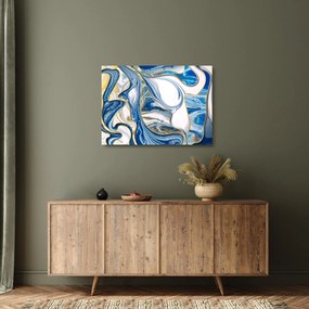 Kép - Márványhullámok (üvegen) (70x50 cm)