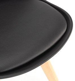 Silla étkezőszék 6 db fekete színben