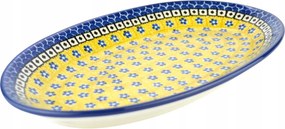 Ovális tál 29,5/18cm Ceramika Artystyczna Bolesławiec