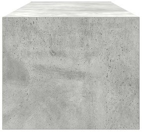 TV Szekrény Betongrey 100x31x25,5 cm Szerelt Fa