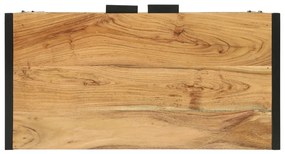 oldalszekrény 70x35x75 cm Tömör fa Akác