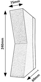 Rabalux 77066 - LED Kültéri fali lámpa TEMSE LED/6W/230V IP65 antracit