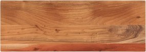vidaXL tömör akácfa téglalap alakú asztallap 80x40x2,5 cm