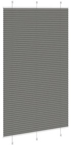 pliszírozott redőny antracit 120x200 cm szövetszélesség 119,4cm