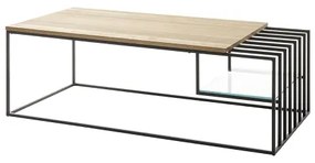 ZAIRA dohányzóasztal, tölgy