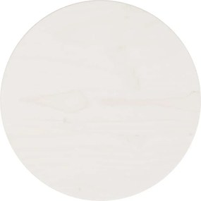 vidaXL fehér tömör fenyőfa asztallap Ø30 x 2,5 cm