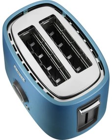 Sencor - 2 szeletes pirító melegítőráccsal 1000W/230V kék