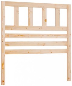tömör fenyőfa ágyfejtámla 96 x 4 x 100 cm