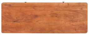 tömör akácfa TV-szekrény 110 x 40 x 41 cm