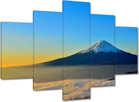 Festmények 150x105 Hegy Köd Tájkép Látvány