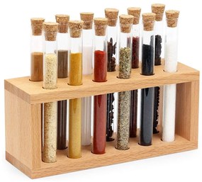 Fűszertartó készlet 12 db-os állvánnyal – Hermia