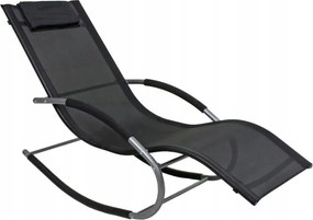 Naxos Garden Pleasure kerti hintaágy fekete 305319 fém