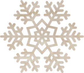 Fa Hópehely Dekoráció Karácsonyi Dekoráció Decoupag 20CM