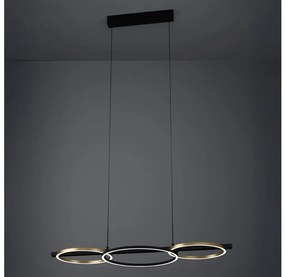 Eglo 390087-LED Dimmelhető csillár zsinóron LANACERA 2xLED/12,5W/230V + LED/15,5W