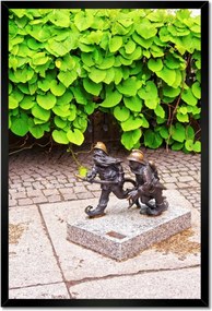 Poszterek keretben 40x60 Törpék Tűzoltók Boroszló