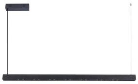 Immax NEO 07306L-LED dimmelhető kábeles csillár MADEIRA 26 W/230 V Wi-Fi Tuya 122 cm fekete