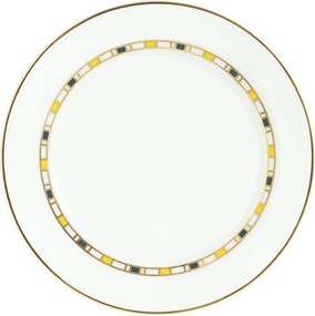 Meissen Porcelán tányér 14 cm Emilia Stripes No41, 1 db