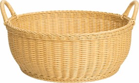 Westmark Kerek kosár két fogantyúval 42 x 19 cm, bézs